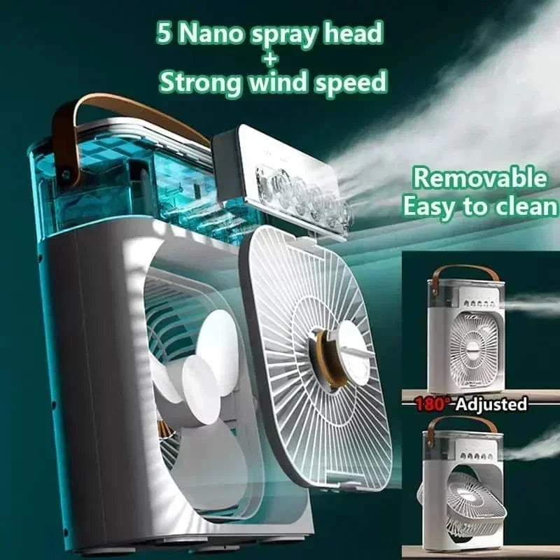 3 In 1 LED Fan Air Conditioner and Humidifier
