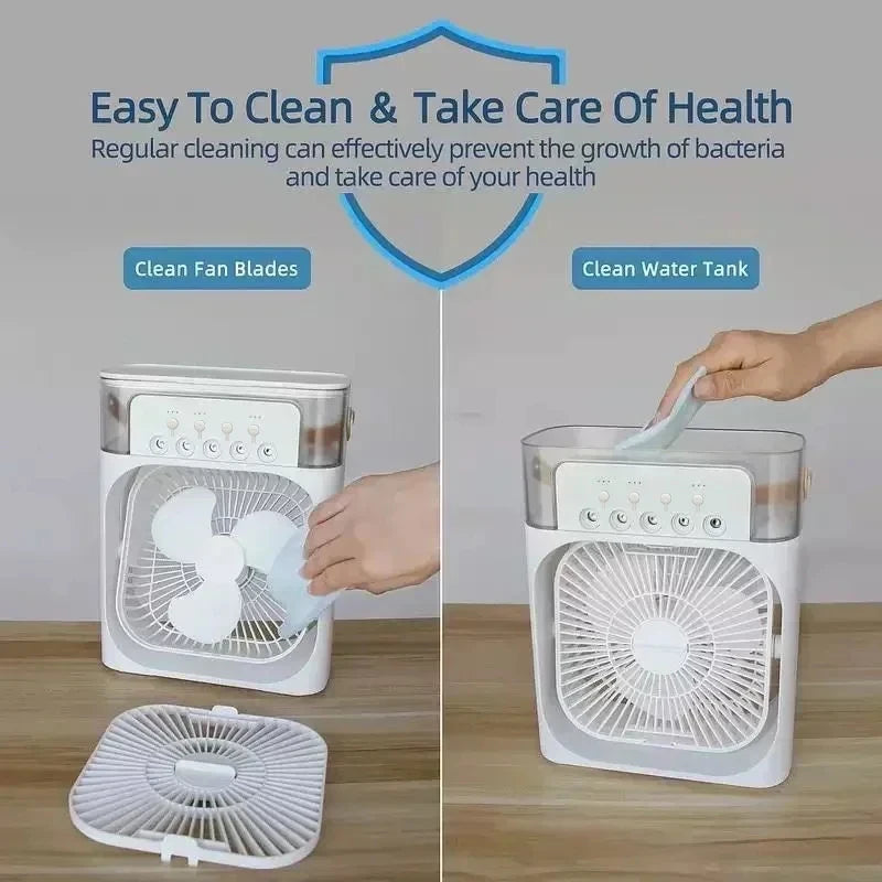 3 In 1 LED Fan Air Conditioner and Humidifier