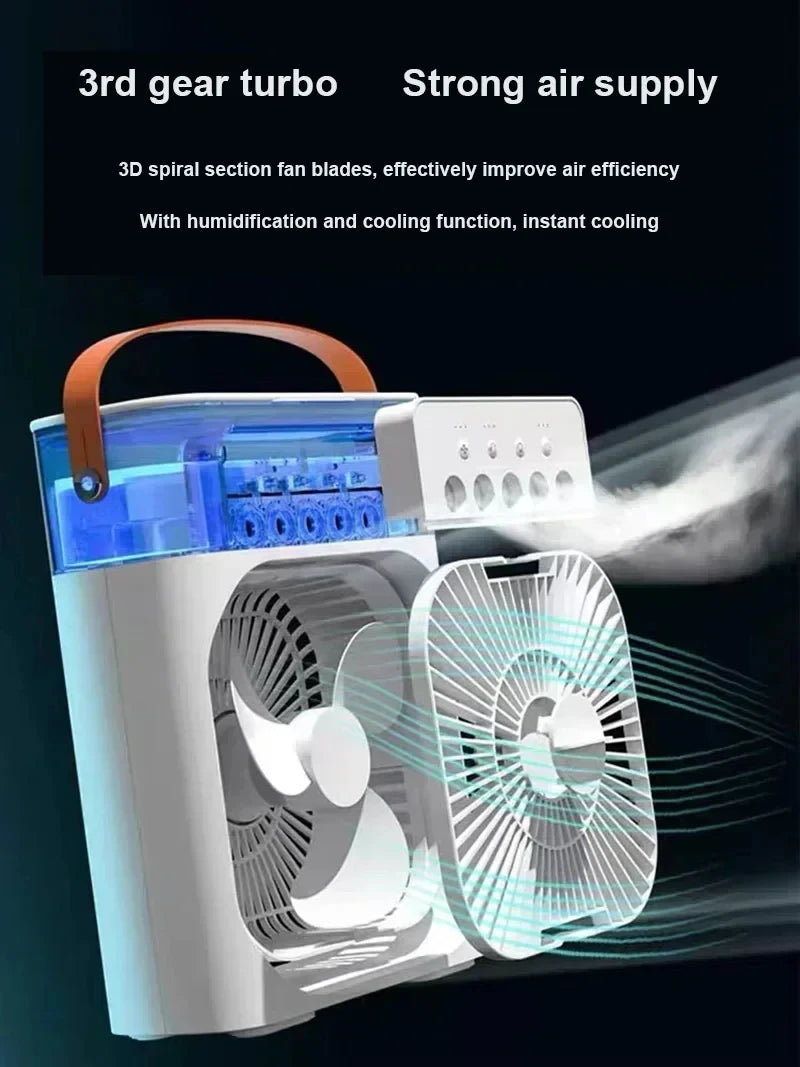 3 In 1 LED Fan Air Conditioner and Humidifier